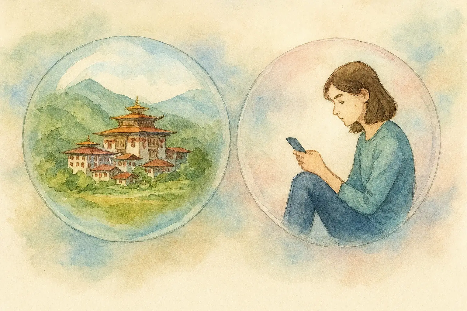 La crisis de Bután y el agotamiento físico-mental de la persona actual: ¿Por qué ya nada es suficiente?